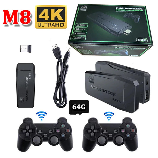 EASE Game Stick 4K 10000 Games 64GB Retro