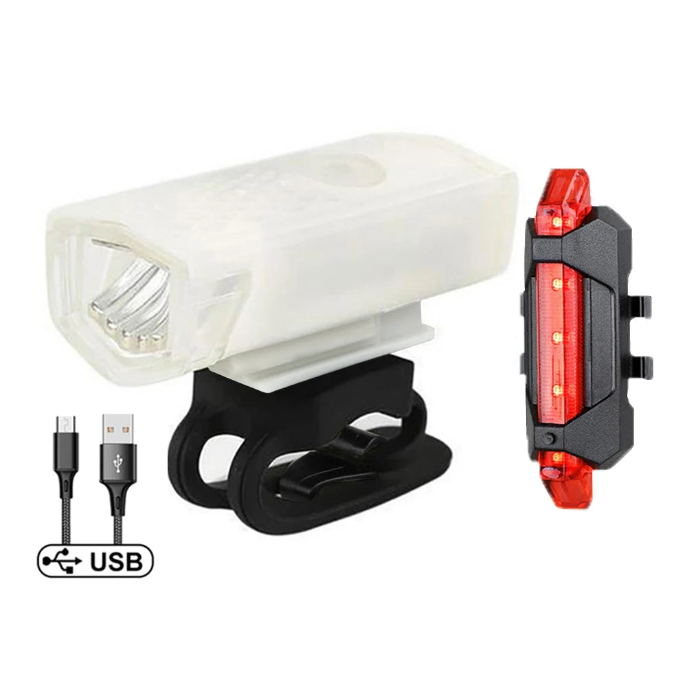 EASE Bike Light Set USB Rechargeable