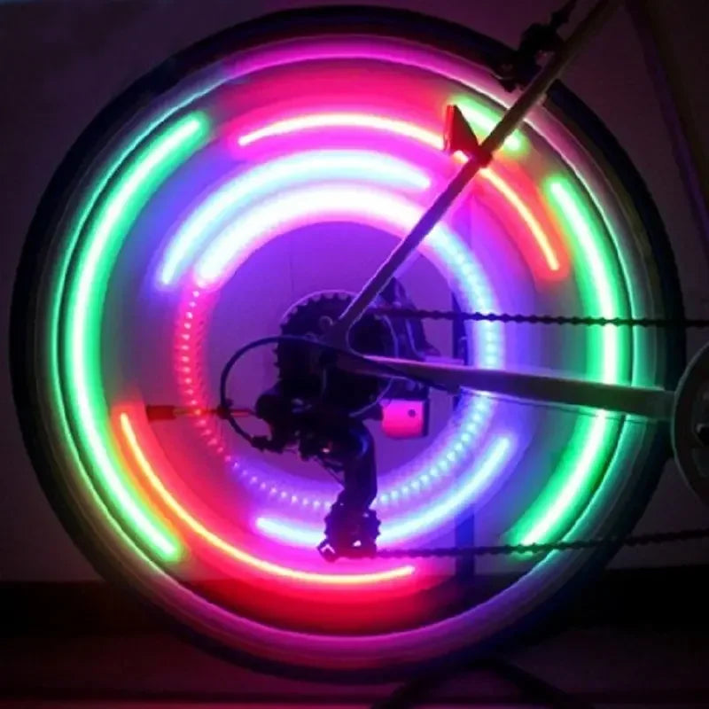 EASE Waterproof Bicycle Wheel Spoke Light for Safety and Visibility