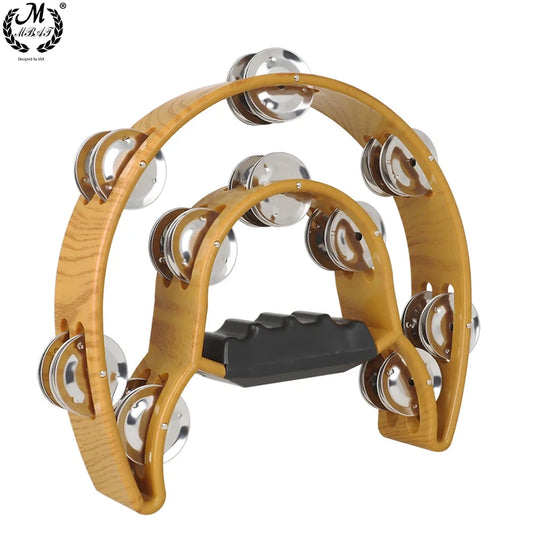 EASE Coffee Tambourine Musical Instruments