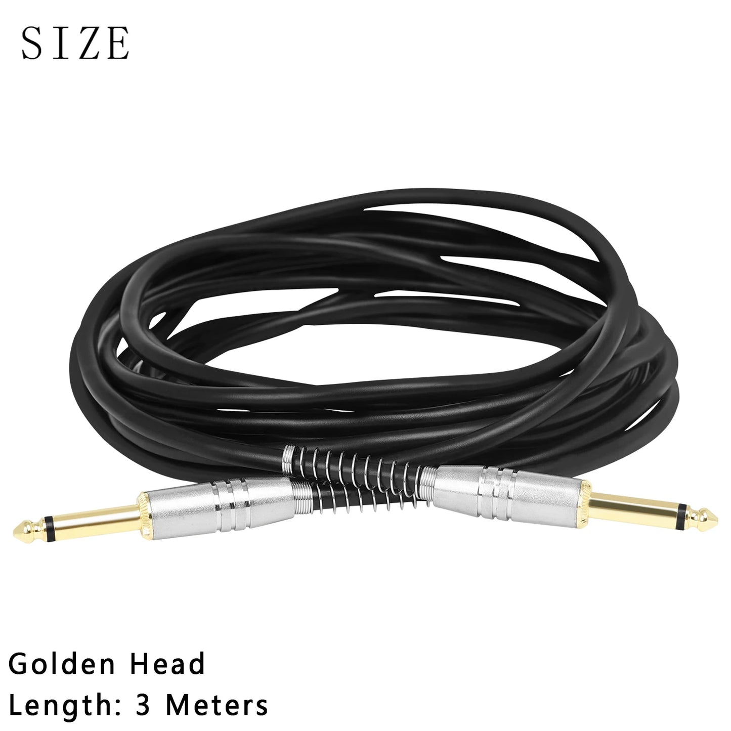 EASE 3/5/10M Guitar Audio Cable 6.35mm Plug