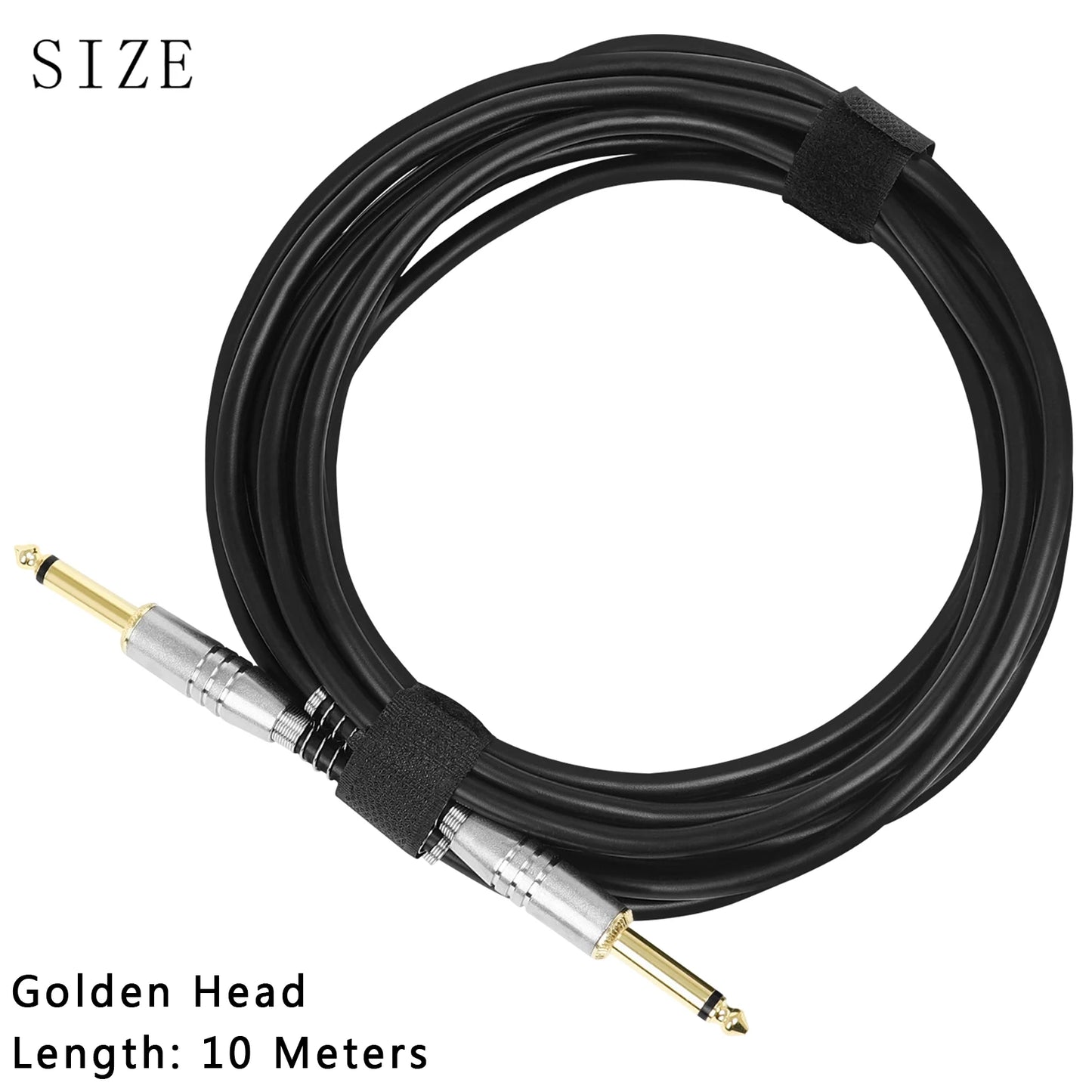 EASE 3/5/10M Guitar Audio Cable 6.35mm Plug